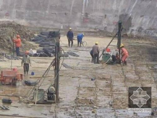 呼兰我公司承建北京房山区水池地基注浆加固工程